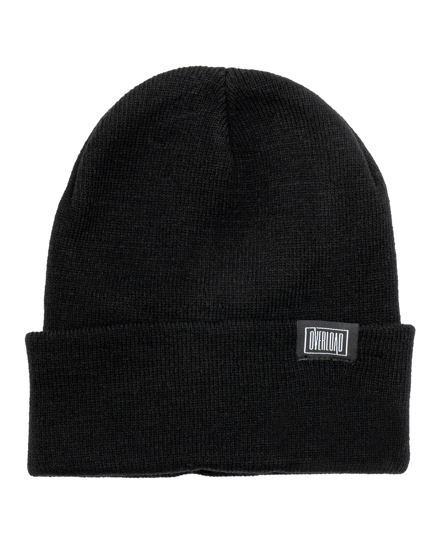 Overload Fine Knit Watch Cap Beanie - Black - OLFNBNEBLK - 15987703