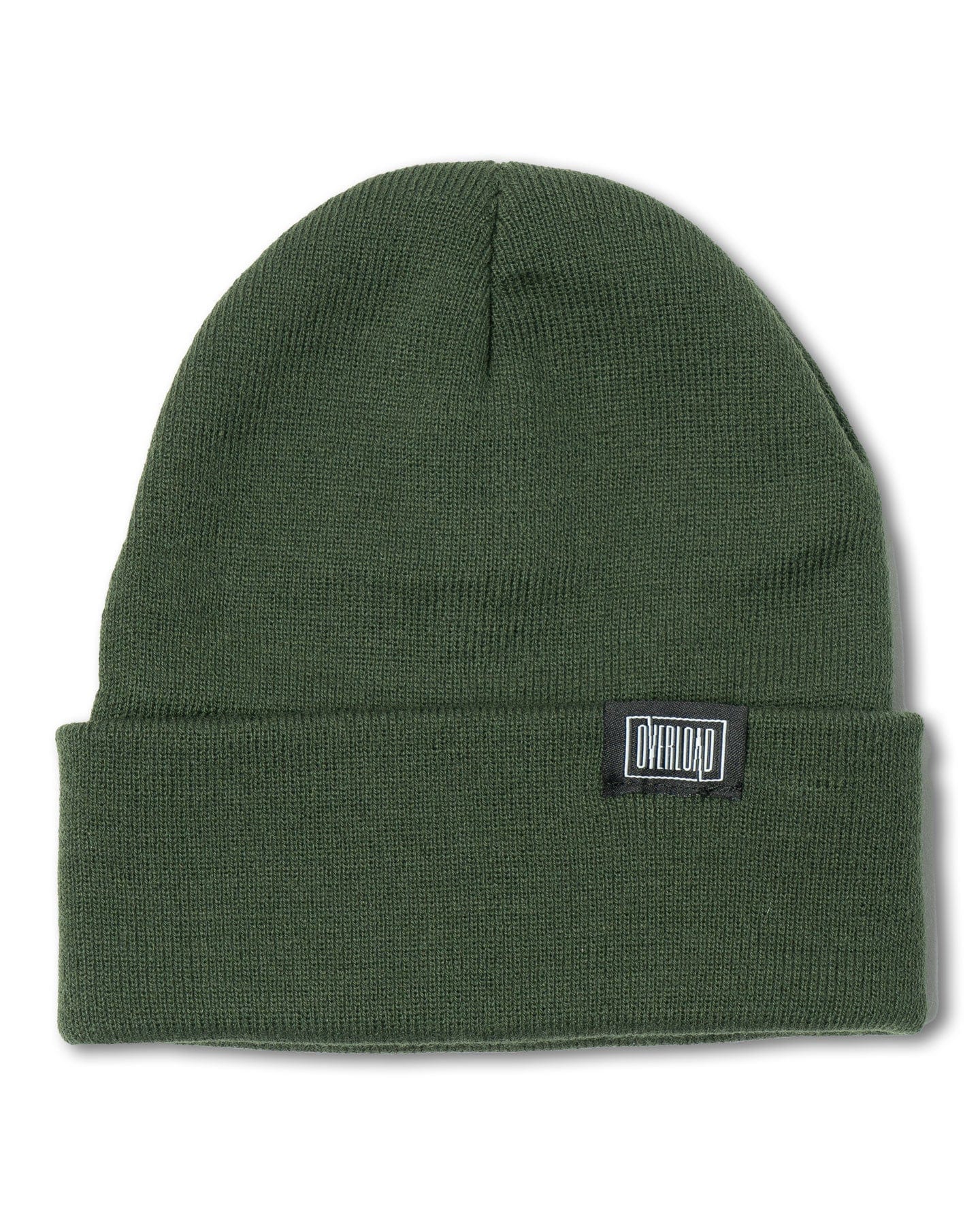 Overload Fine Knit Watch Cap Beanie - Hunter Green - OLWTCCAPHGRN - 25794039