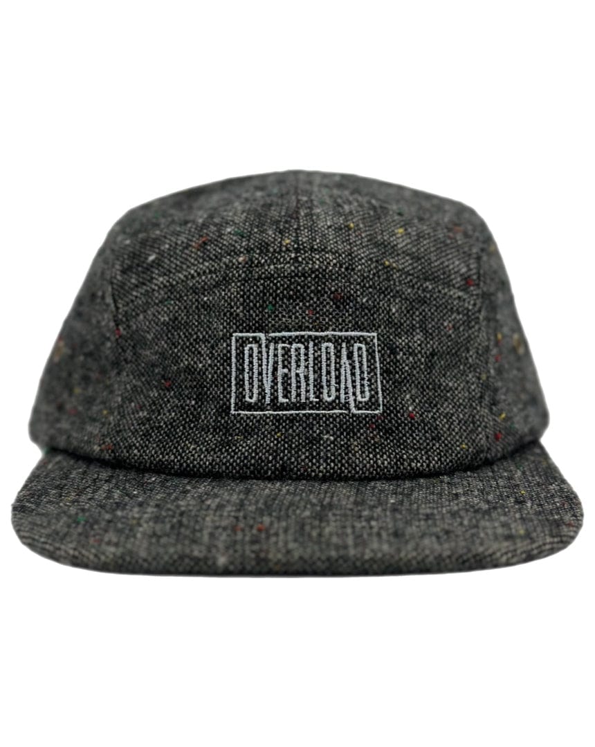 Overload Mini Box Logo Strap Back Hat - Black Tweed - - 64887543