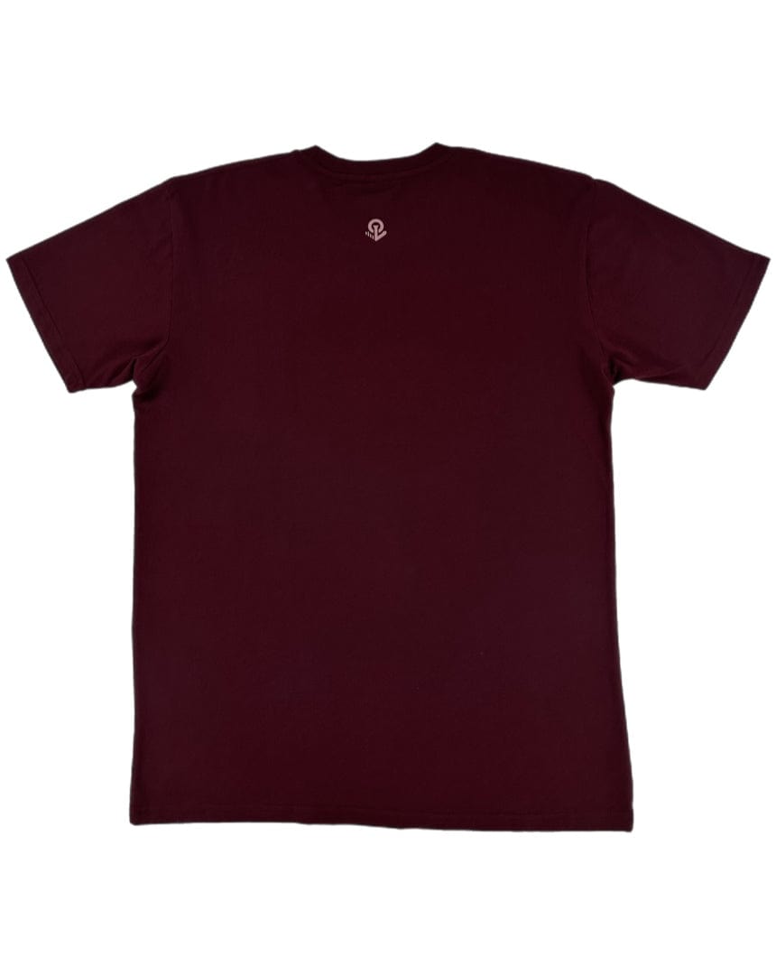 Overload Repeater Tee - Burgandy - -