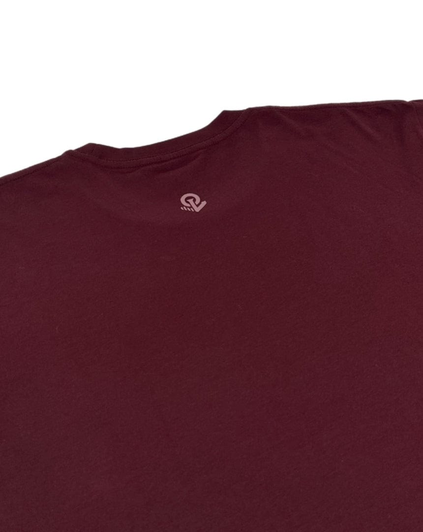 Overload Repeater Tee - Burgandy - -