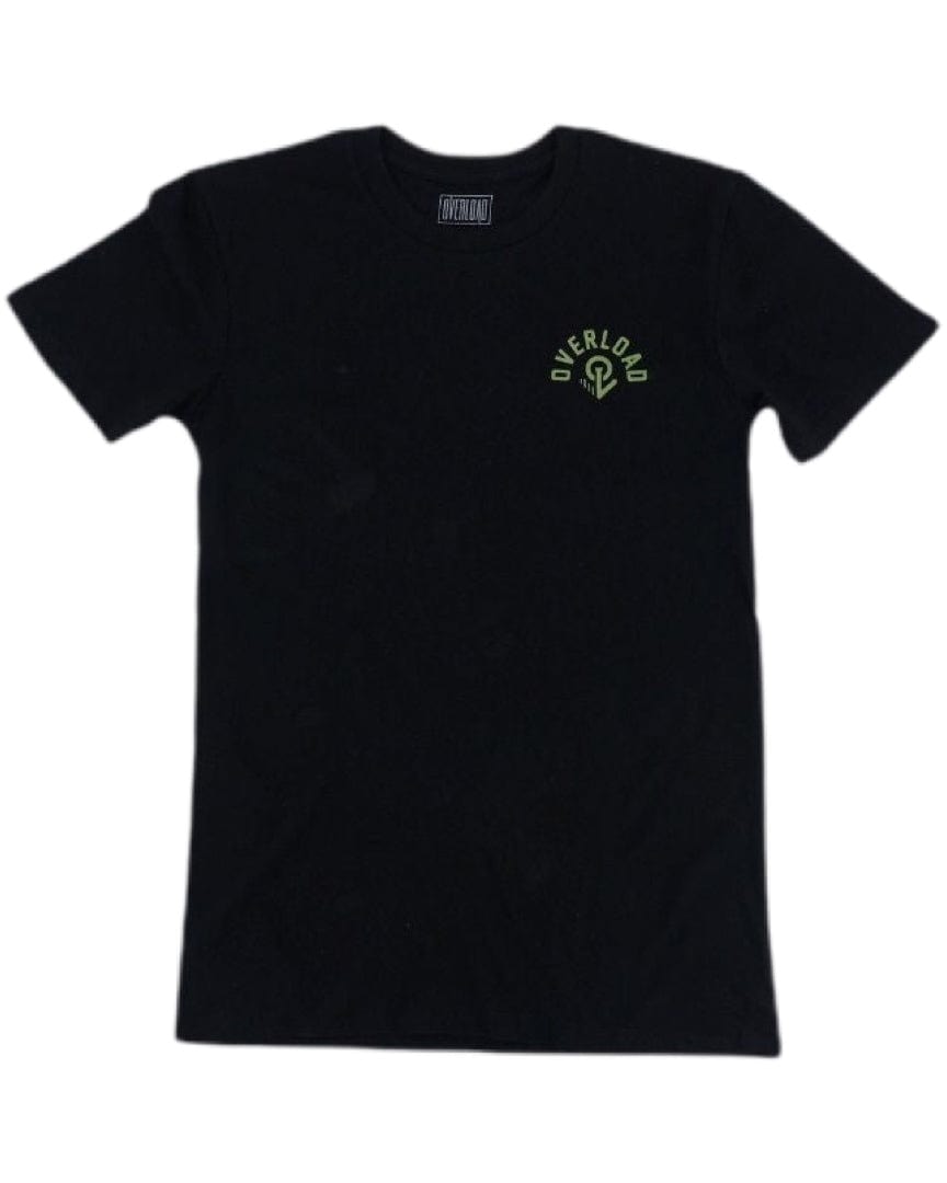Overload Semi Circle Tee - Black / Army - - 95310583