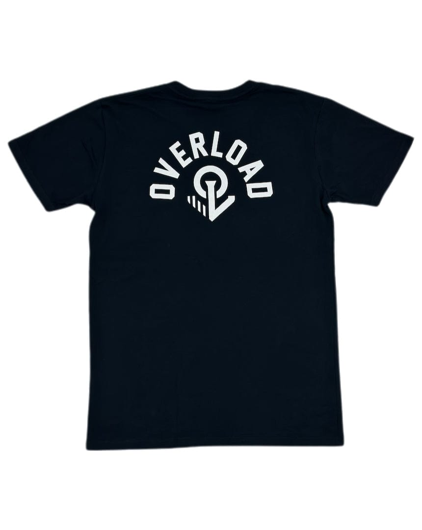 Overload Semi Circle Tee - Navy / White - -