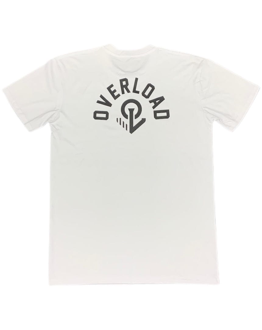 Overload Semi Circle Tee - White / Black - -