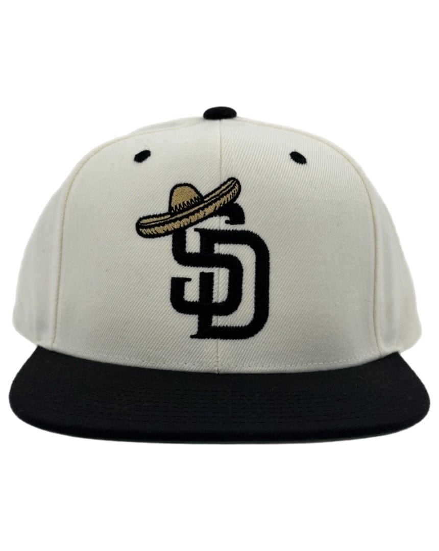 Overload Snapback Hat Overload Sombrero Snapback Hat - Natural / Black