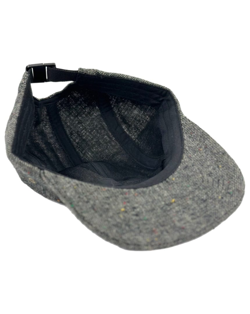 Overload Strapback Hat Overload Mini Box Logo Strap Back Hat - Black Tweed