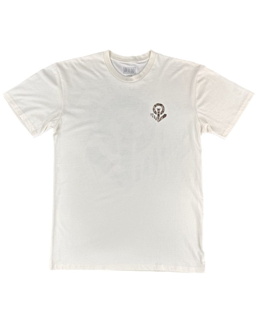 Overload T-Shirt Small Overload Marble Anchor Tee - White