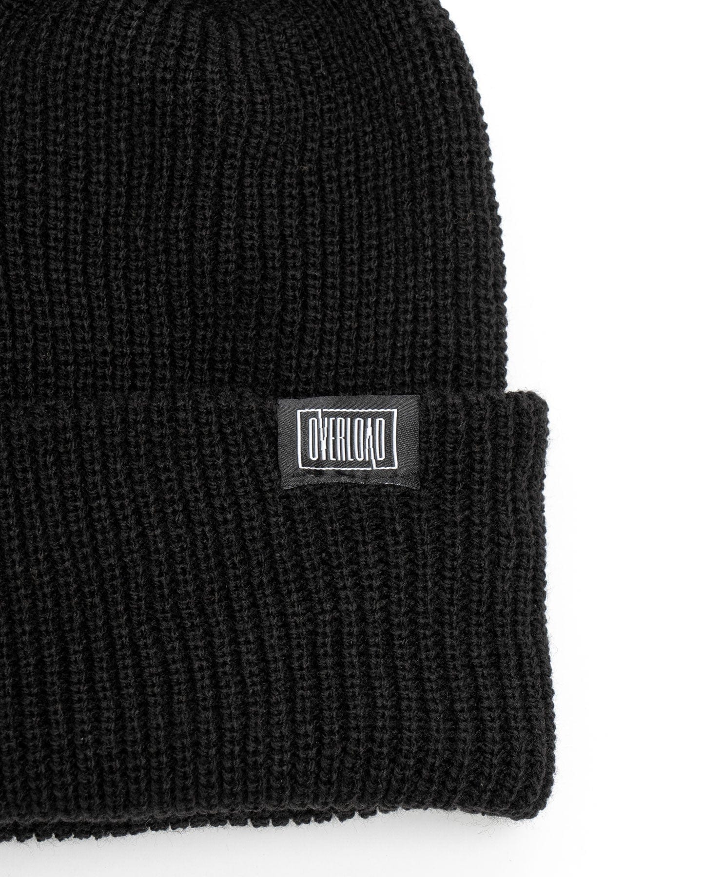 Overload Wintuck Fold Beanie - Black - OLWNTBNEBLK - 73626615