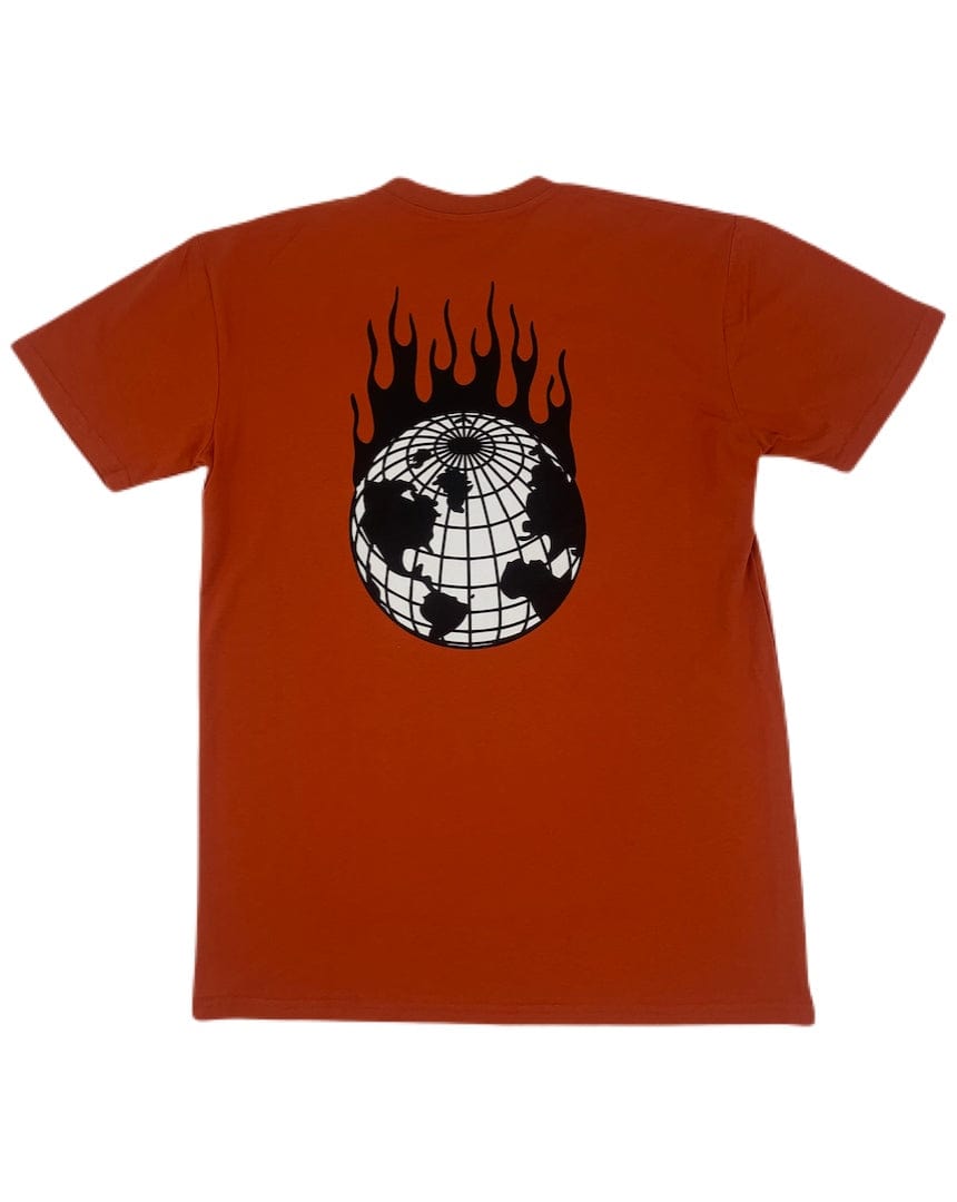 Overload World On Fire Tee - Autumn - -