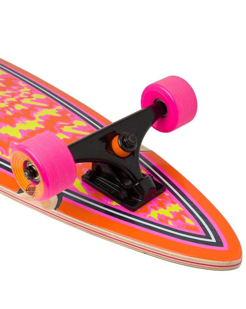 NHS Cruiser Complete Santa Cruz Toxic Dot Pintail Cruzer Complete Skateboard - 9.20