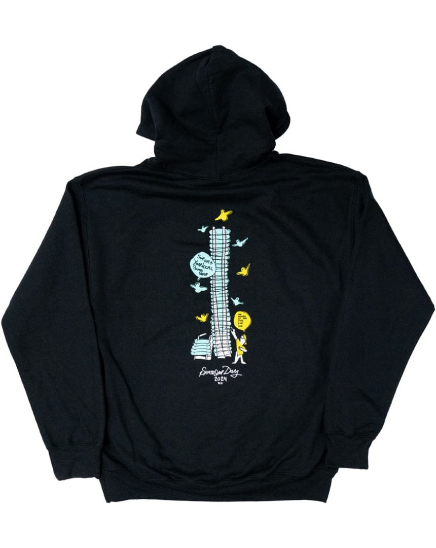 Skate Shop Day '24 Gonz Deck Wall Hoodie - Black - - 42836215