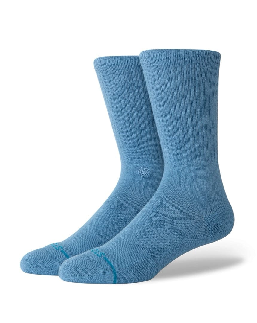 Stance Icon Socks - Blue Steel - M311D14ICO BLS - 190107573382
