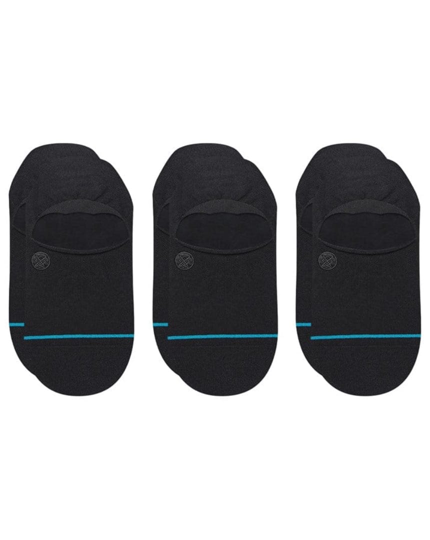 Stance Socks Stance Icon No Show 3 Pack - Black