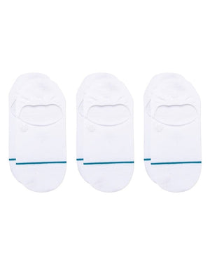 Stance Socks Stance Icon No Show 3 Pack - White