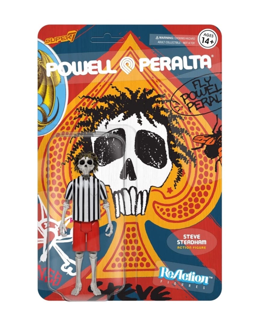 Super7 Toys Super7 Powell Peralta Steadham Reaction Figure - Wave 1
