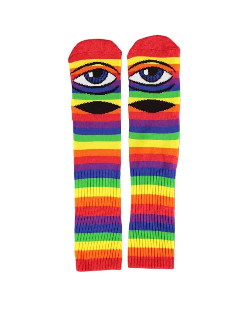 Toy Machine Sect Eye Rainbow Socks - Multi - SOCTM0046 - 827059381337