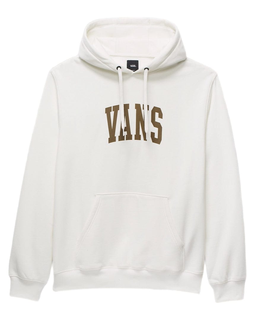 Vans Apparel Hoodie Small Vans Arched Pullover - Marshmallow