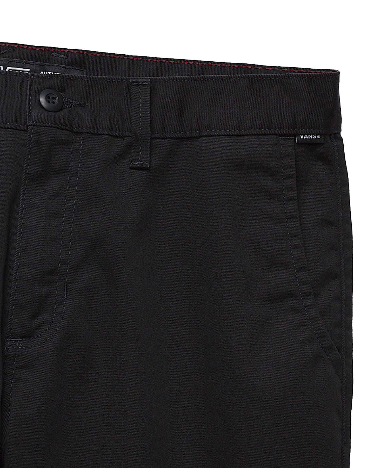 Vans Authentic Chino Relaxed Shorts - Black - -