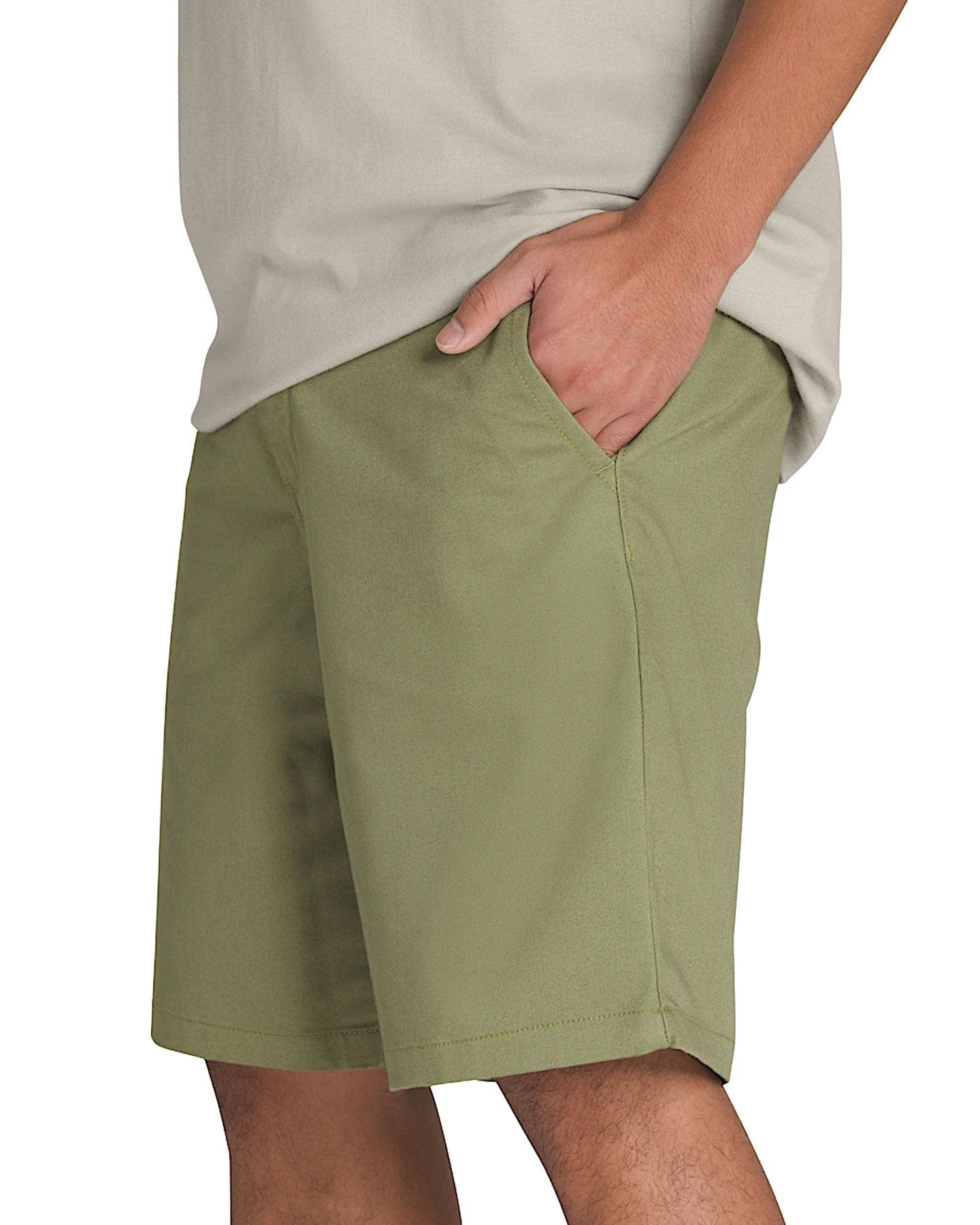 Vans Authentic Chino Relaxed Shorts - Loden Green - -