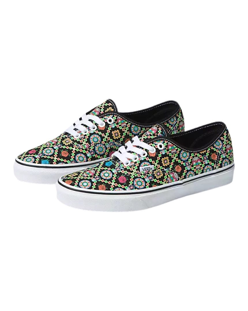 Vans Authentic Dia De Los Muertos - Black / True White - -