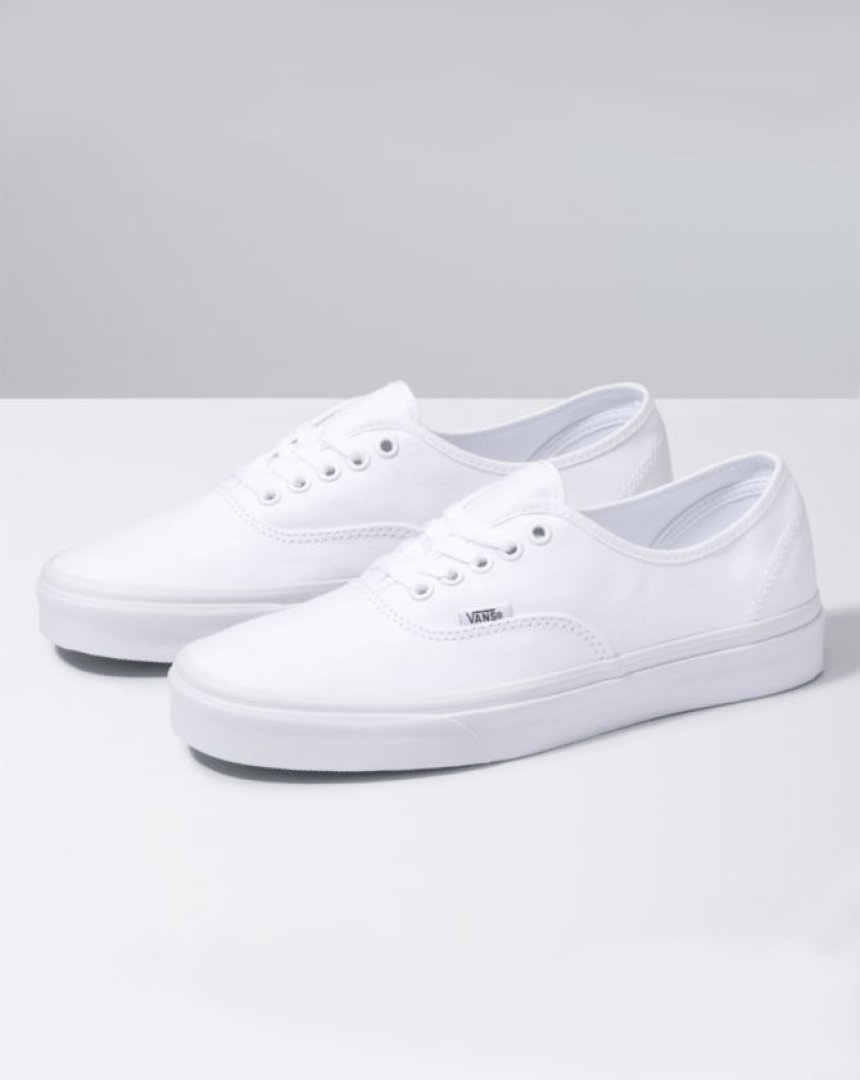 Vans Authentic - True White - -