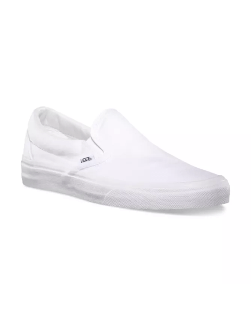 Vans Classic Slip On - True White - -