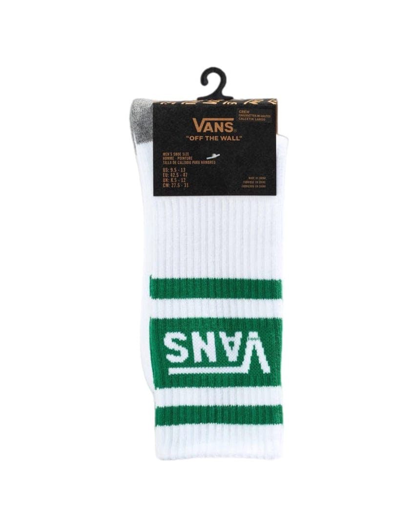 Vans Drop V Crew Socks - Verdant Green - -