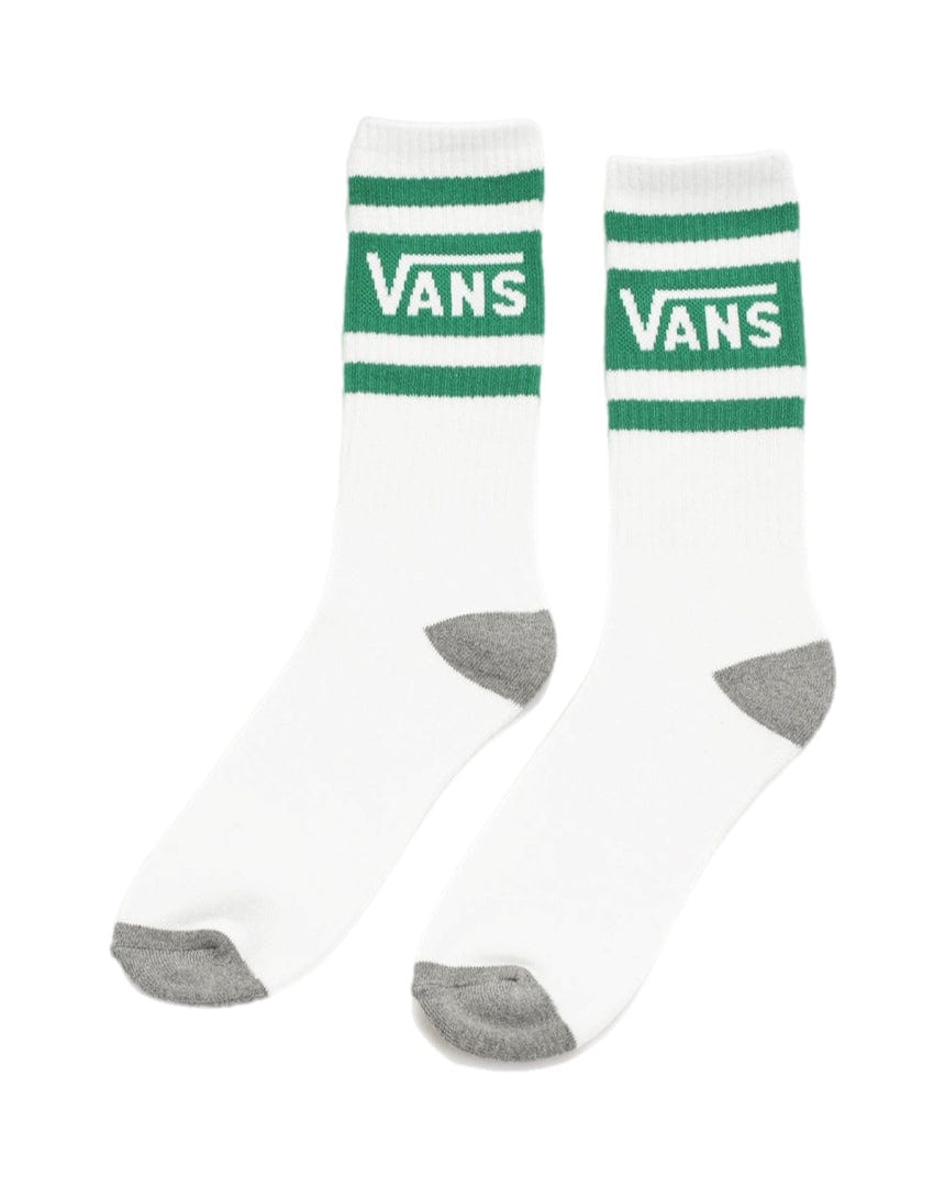Vans Drop V Crew Socks - Verdant Green - VN000F0UJ5F - 197065706197