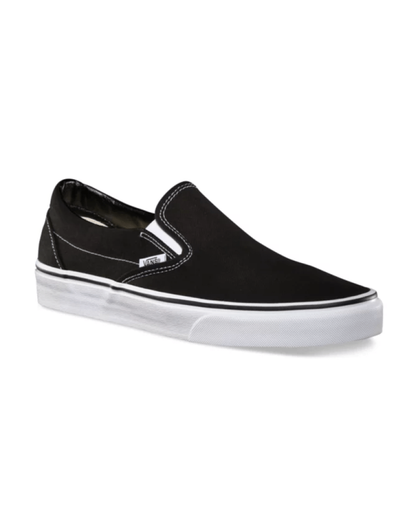 Vans Footwear Vans Classic Slip On - Black / White