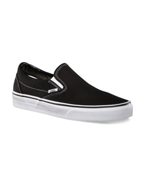 Vans Footwear Vans Classic Slip On - Black / White