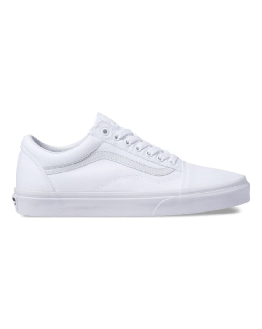 Vans Footwear 3.5 Vans Old Skool - True White