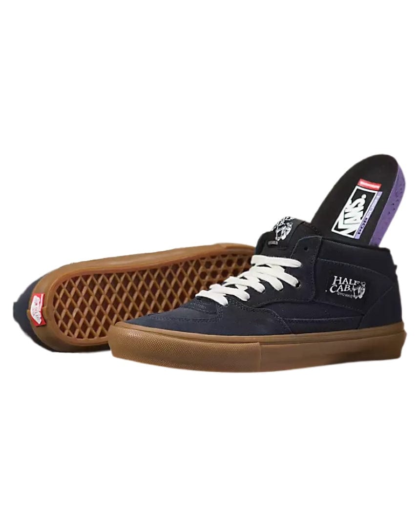 Vans Footwear Vans Skate Half Cab - Navy / Gum