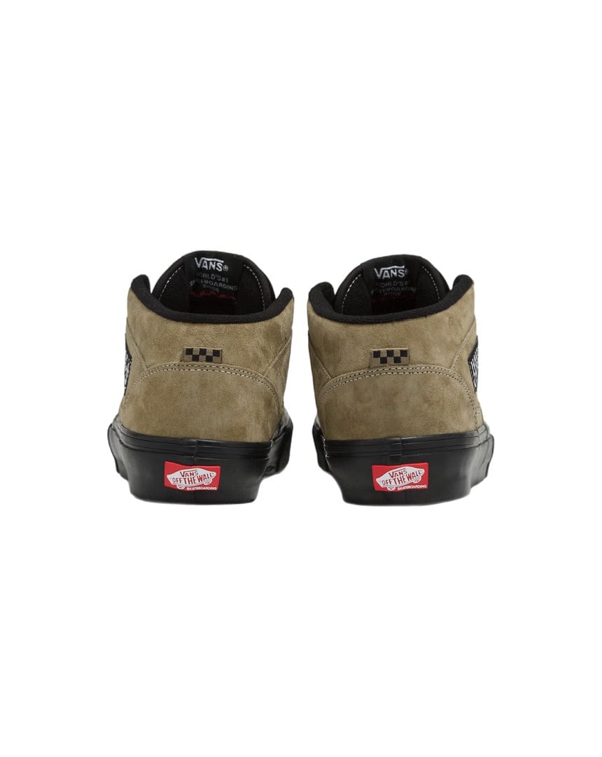 Vans Footwear Vans Skate Half Cab - ( Pig Suede ) Olive / Black