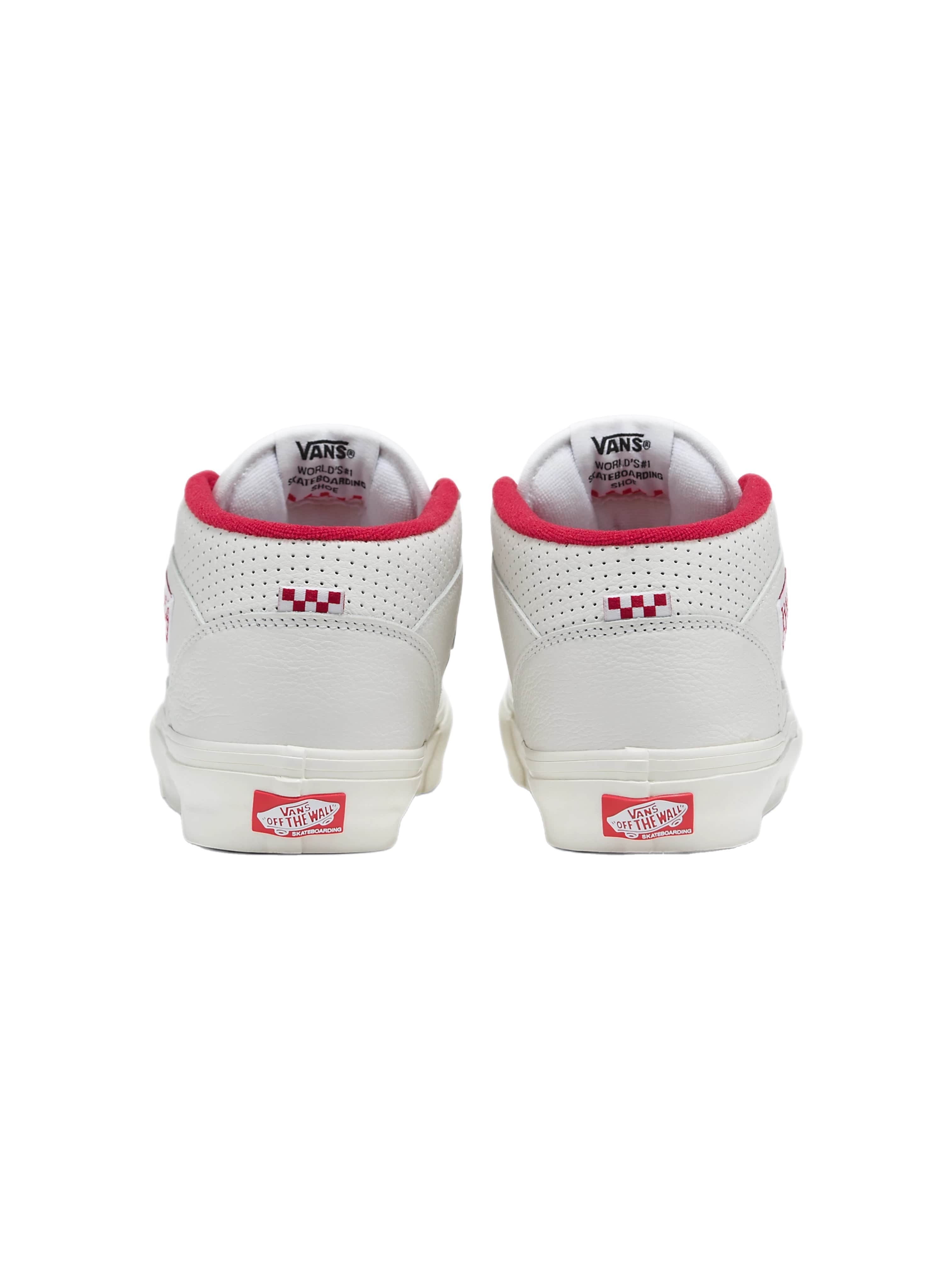 Vans Footwear Vans Skate Half Cab - ( Vintage Sport ) White / Red
