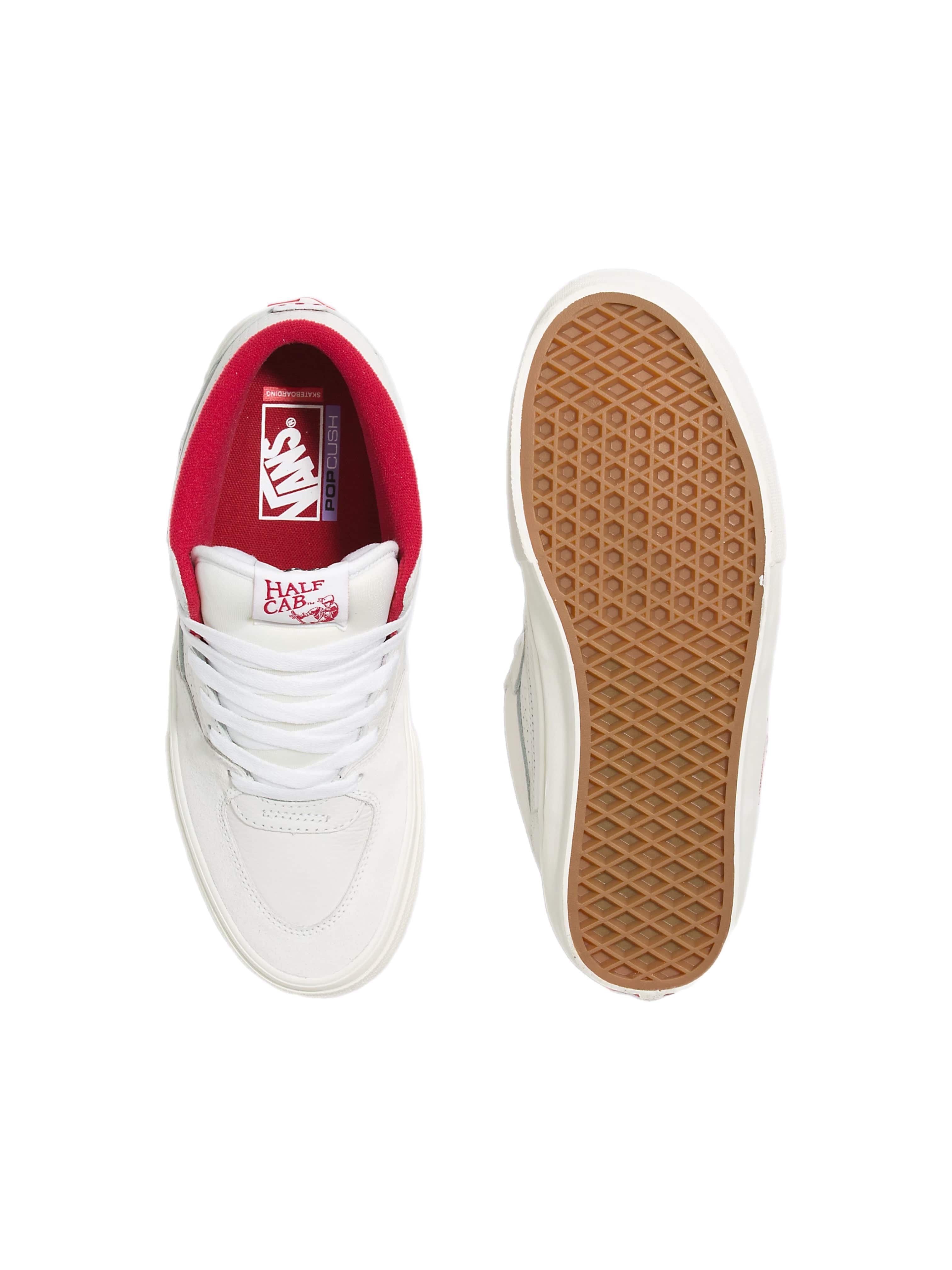 Vans Footwear Vans Skate Half Cab - ( Vintage Sport ) White / Red