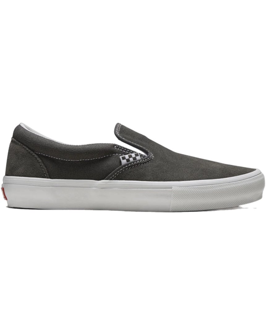 Vans Footwear Vans Skate Slip On - Pewter / True White