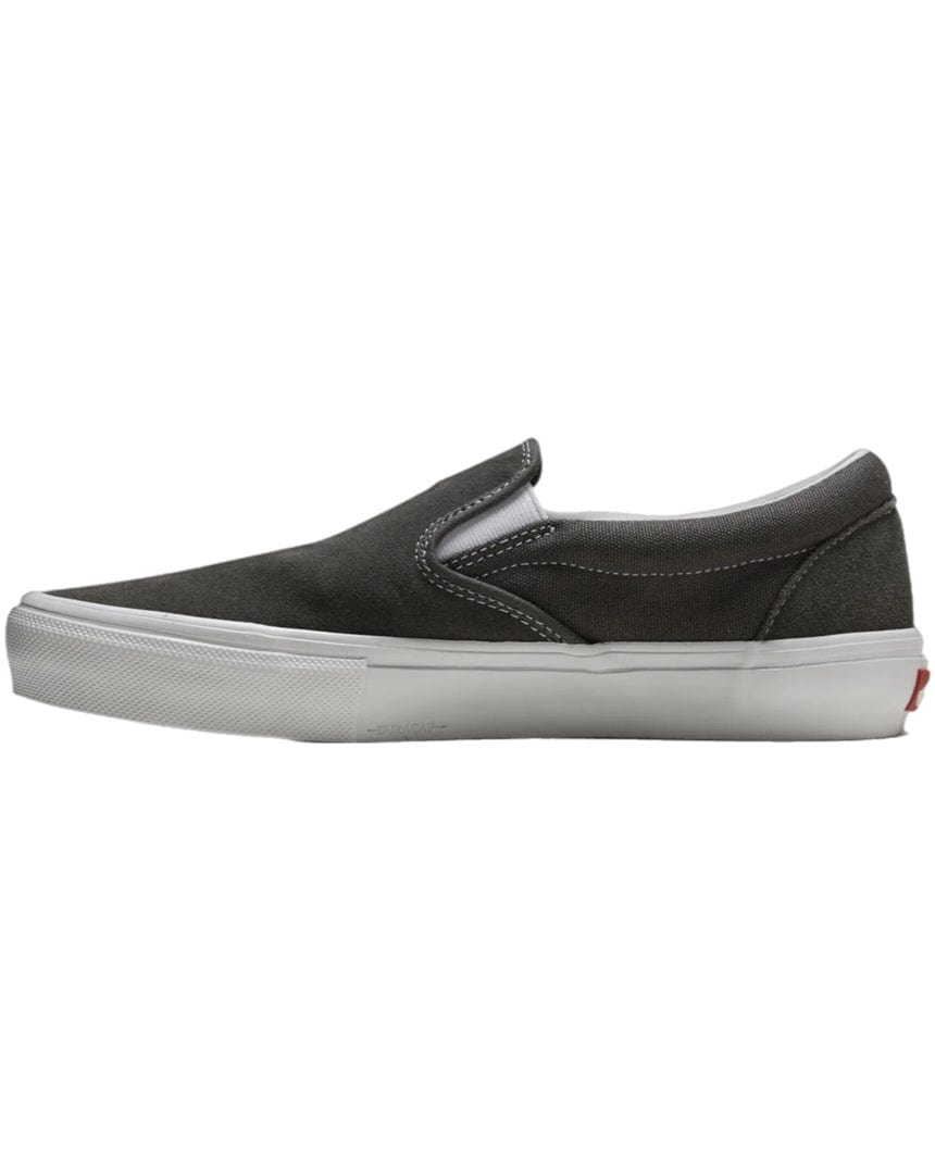 Vans Footwear Vans Skate Slip On - Pewter / True White