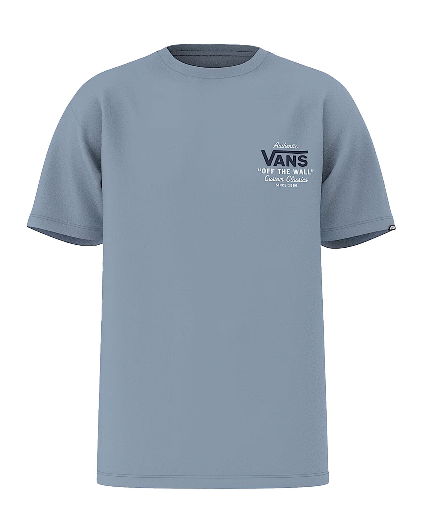 Vans Holder St Classic Tee - Dusty Blue Vans Holder St Classic Tee - Dusty Blue