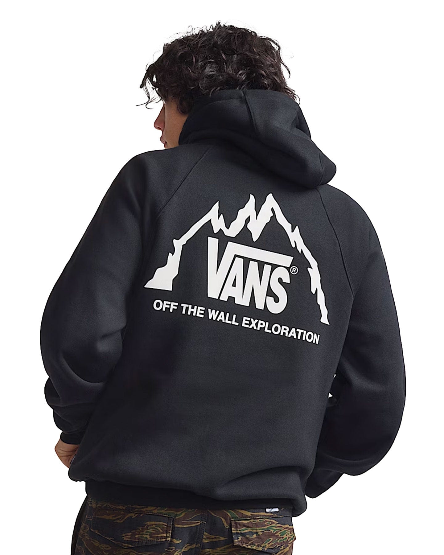 Vans MTE Crestline Logo Pullover Hoodie - Black - -