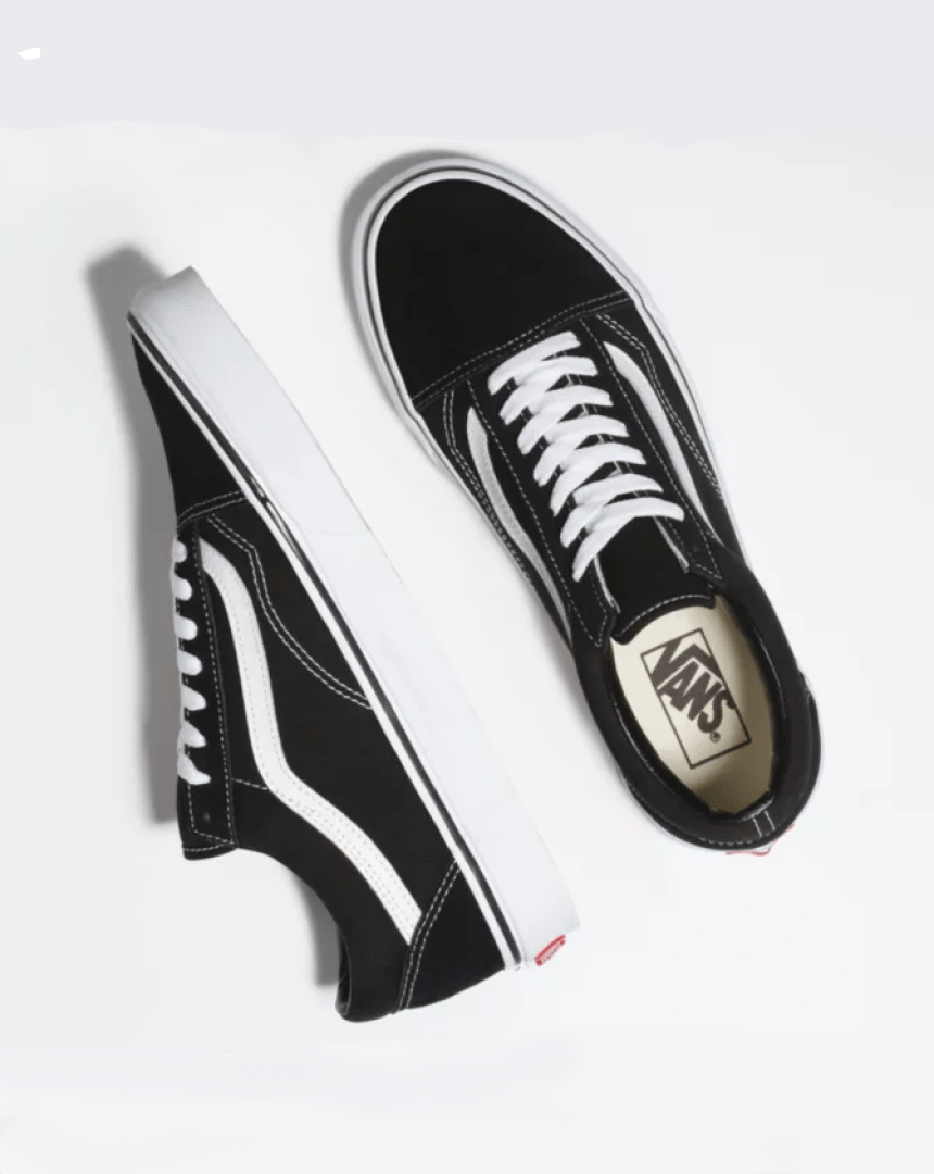 Vans Old Skool - Black / White - -