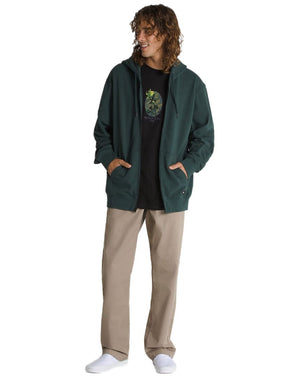 Vans Original Standards Loose Full Zip Hoodie - Green Gables - -