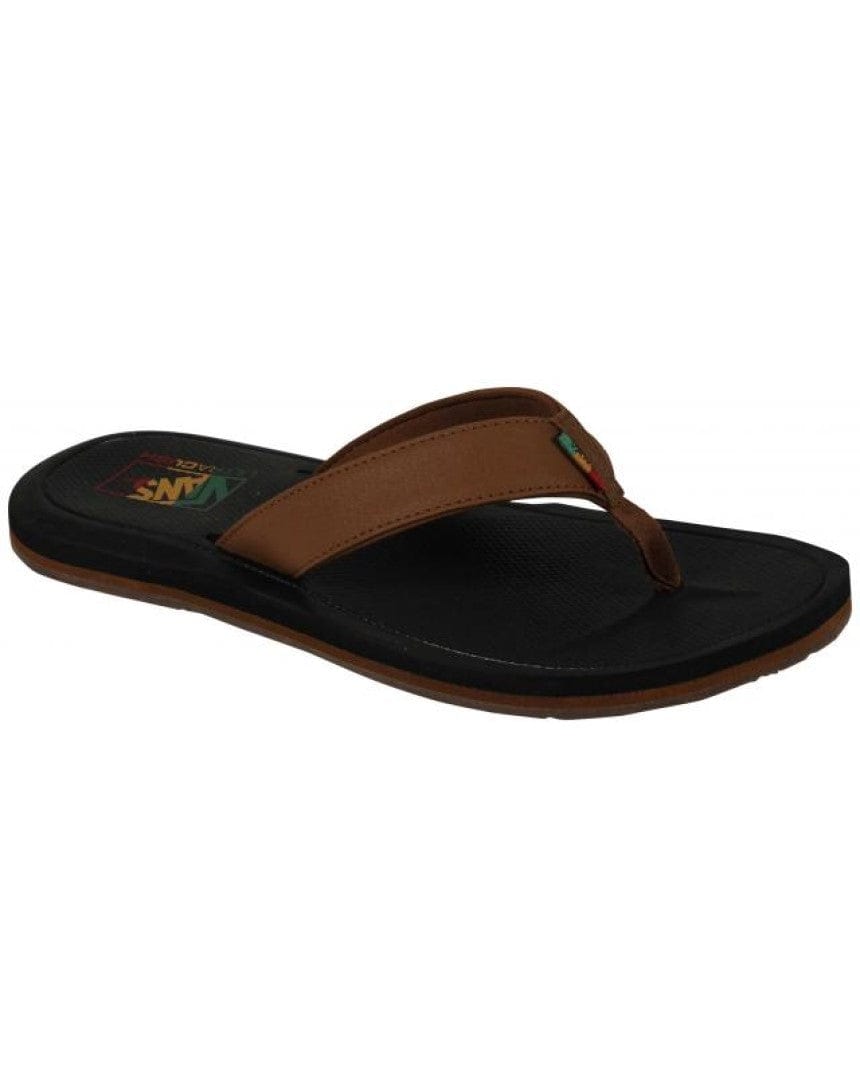 Vans Sandals 8 Vans Nexpa Synthetic Sandals - Dachshund / Black / Rasta