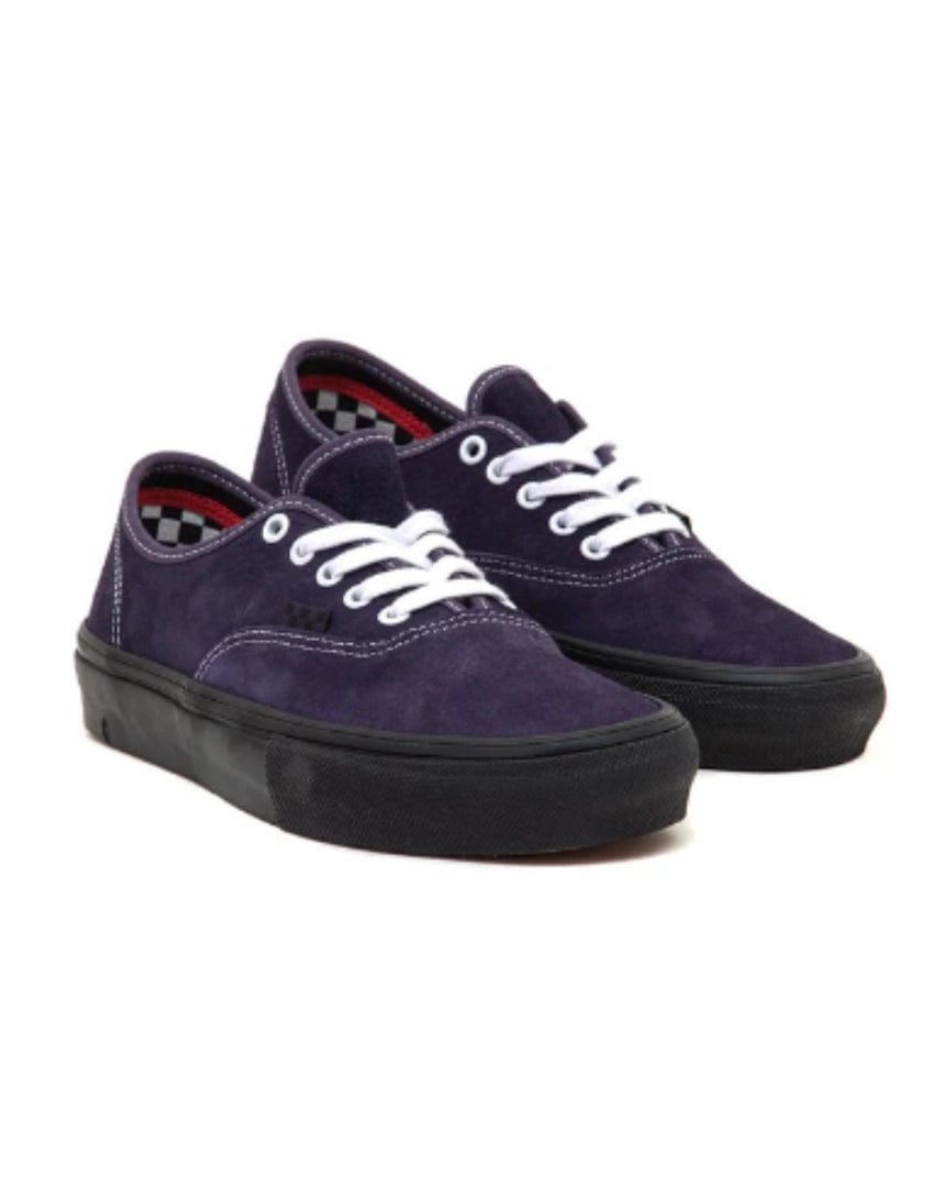 Vans Skate Authentic - ( Pig Suede ) Dark Purple - -