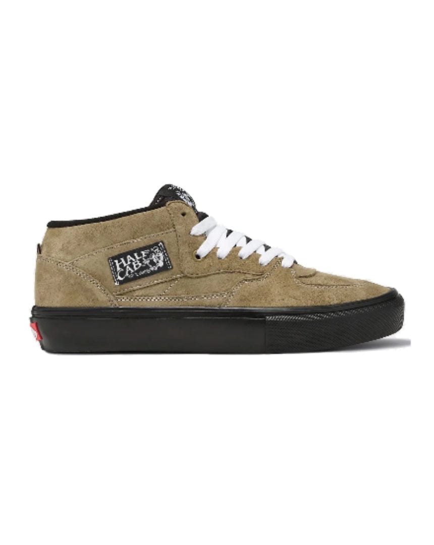 Vans Skate Half Cab - ( Pig Suede ) Olive / Black - -