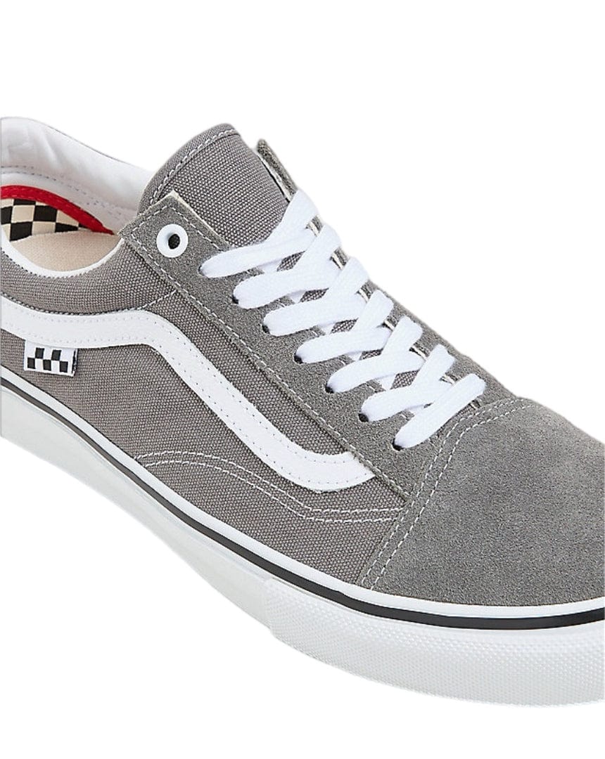 Vans Skate Old Skool - Pewter / White - -