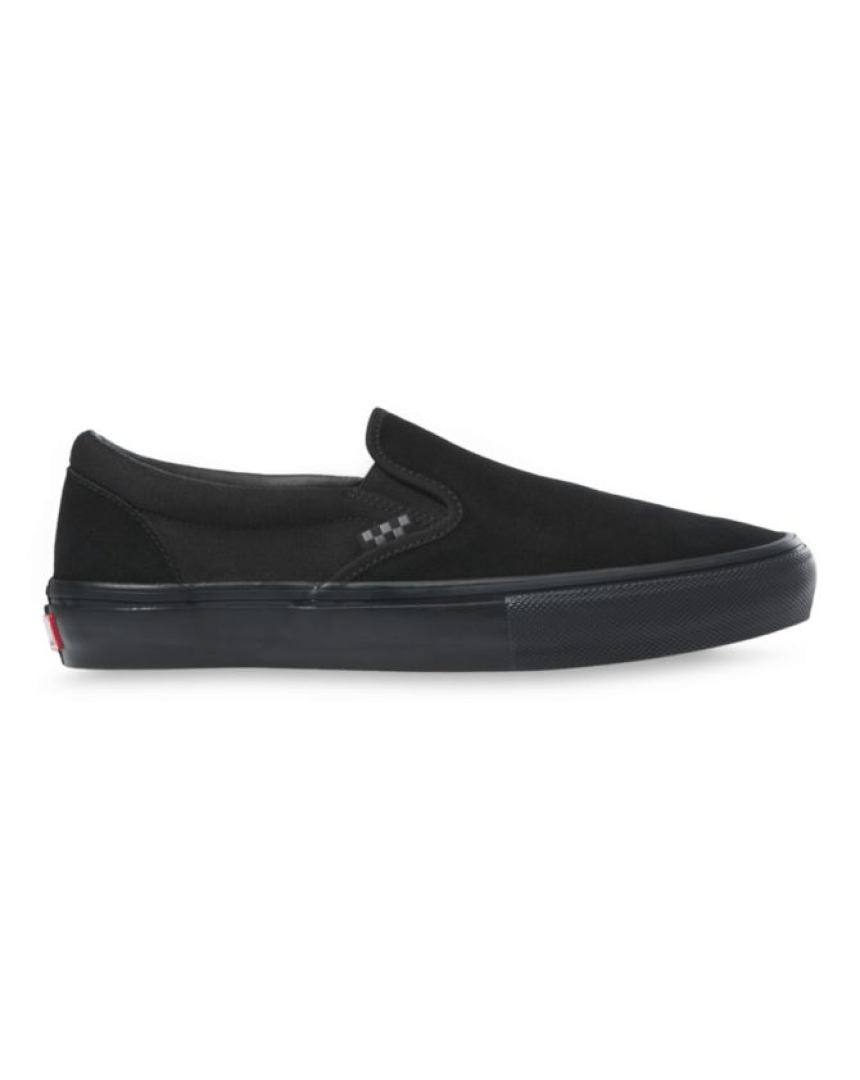 Vans Skate Slip On - Black / Black - VN0A5FCABKA - 194905584946