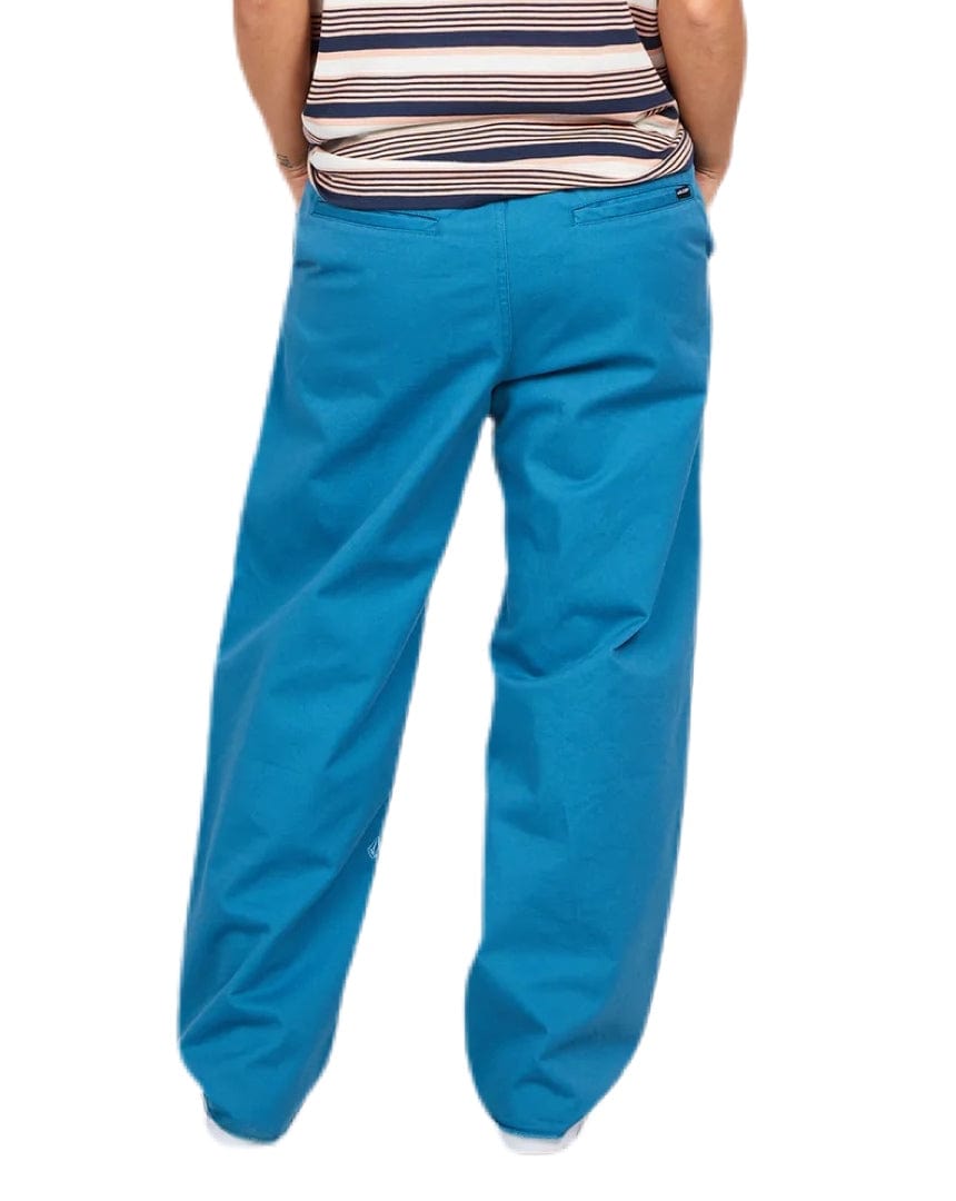 Volcom Women's Pants Women’s Volcom This That Them Skate Chino Pant - Harbor Blue