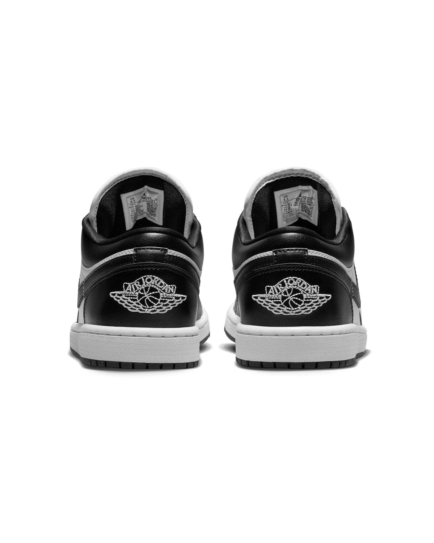Women's Jordan 1 Low - White / Black - White - -