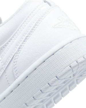 Women's Jordan 1 Low - White / White - -