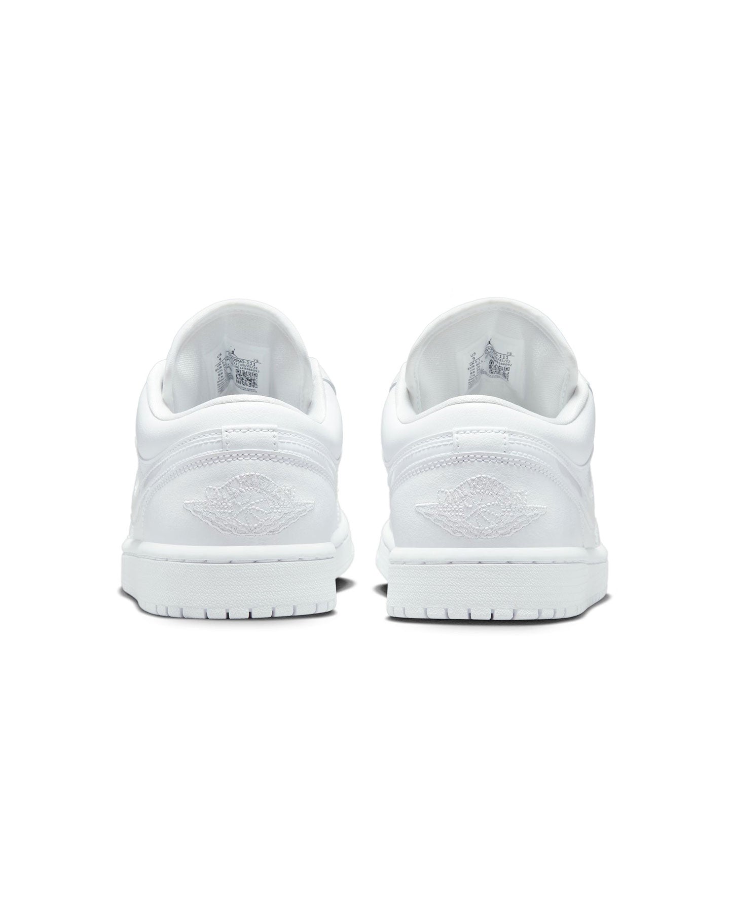 Women's Jordan 1 Low - White / White - -